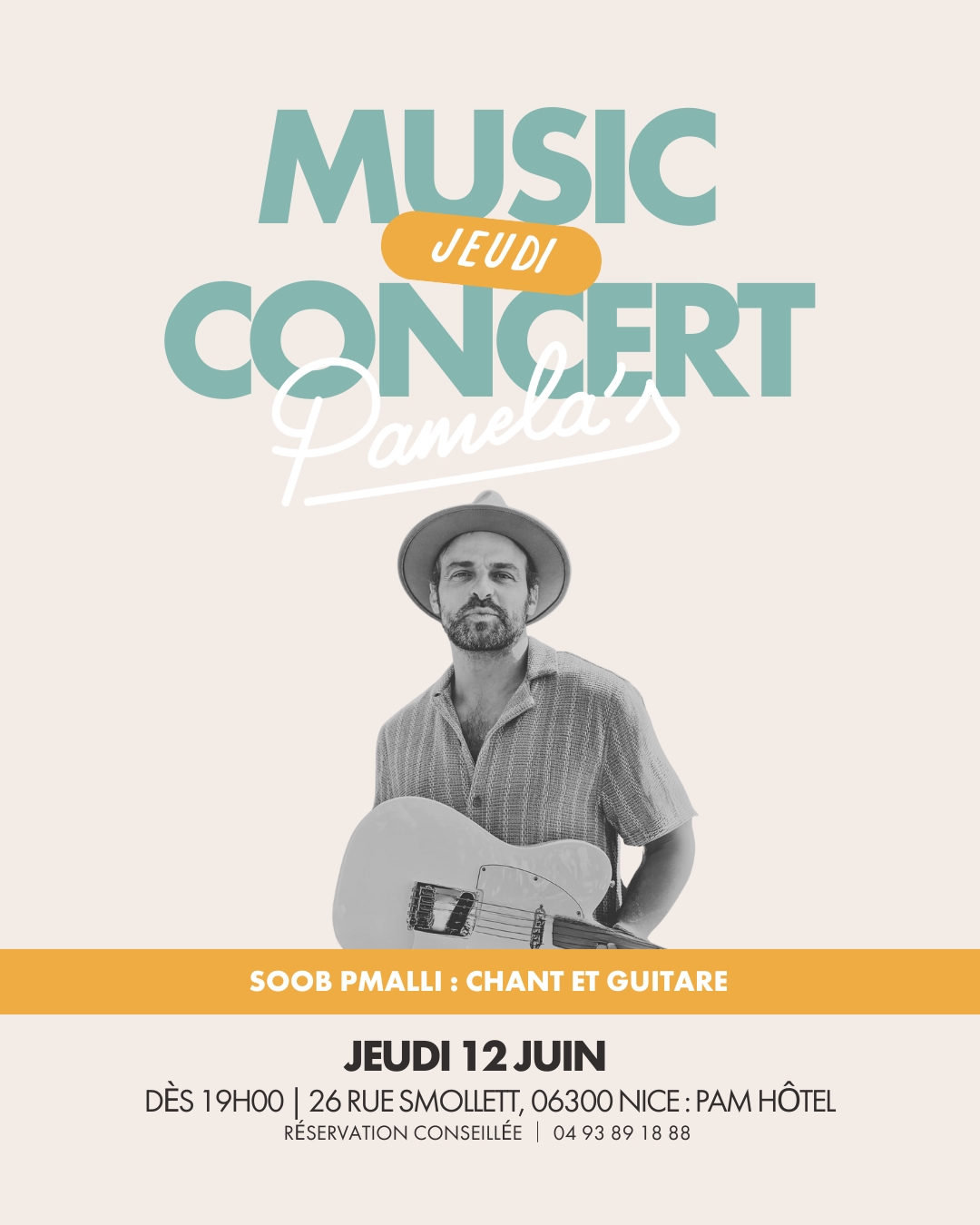Soob Pmalli chant et guitare